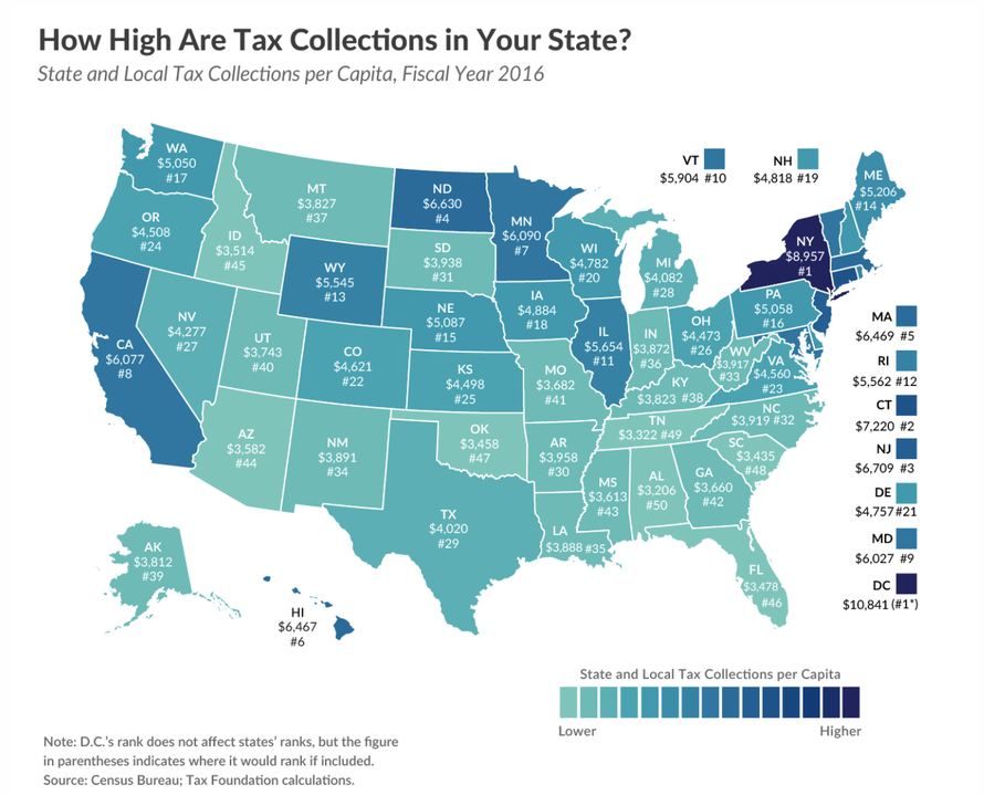 Highest Income Tax Rate In United States